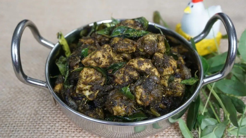 Karuveppilai Chicken Fry